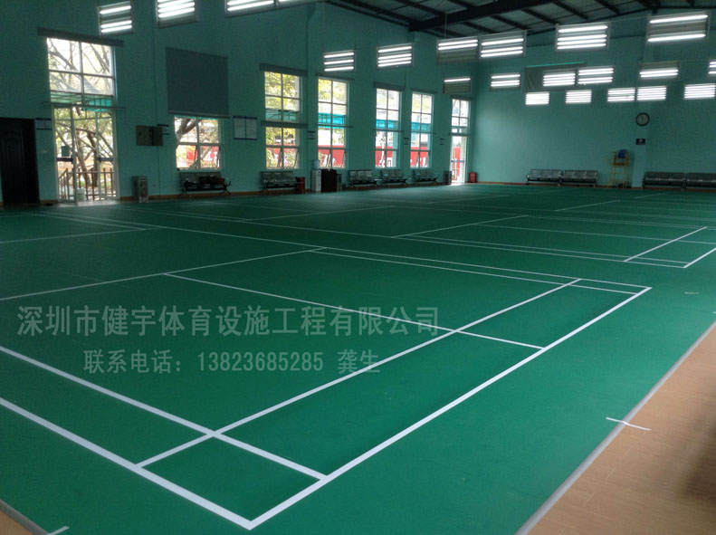深圳市南山区公安分局机动训练大队羽毛球场